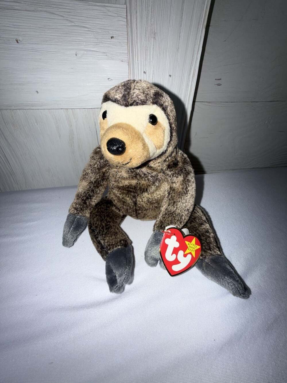 Ty Beanie Baby Slowpoke the Sloth Plush Toy Retired